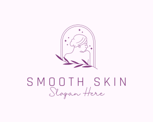 Woman Aesthetic Skin Care logo design