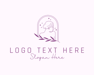 Beauty Product - Woman Aesthetic Skin Care logo design
