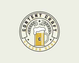 Oktoberfest Beer Mug logo design