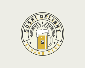 Oktoberfest Beer Mug logo design