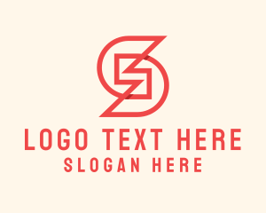 Letter S - Construction Firm Letter S logo design