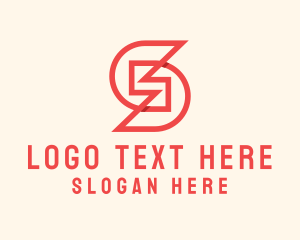 Construction Firm Letter S Logo