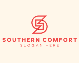 Construction Firm Letter S logo design