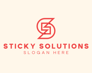 Construction Firm Letter S logo design