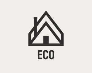 Roofing Real Estate Establishment  Logo