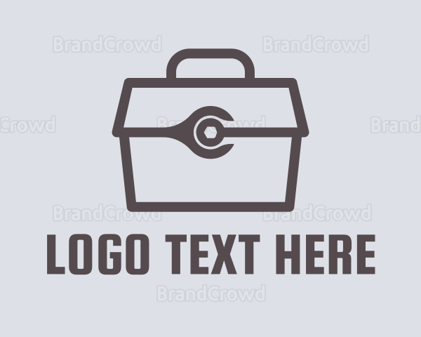 Minimalist Tool Toolbox Logo