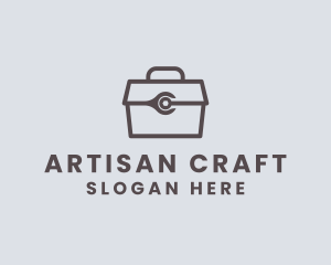 Minimalist Tool Toolbox logo design