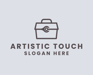 Minimalist Tool Toolbox logo design