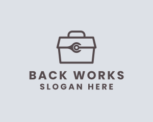 Minimalist Tool Toolbox logo design