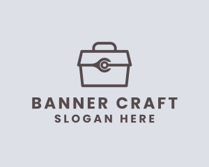 Minimalist Tool Toolbox logo design