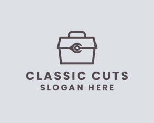 Minimalist Tool Toolbox logo design