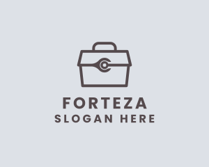 Minimalist Tool Toolbox logo design