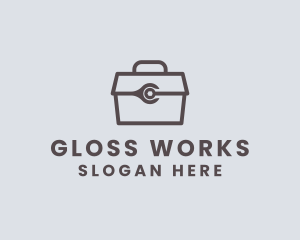 Minimalist Tool Toolbox logo design