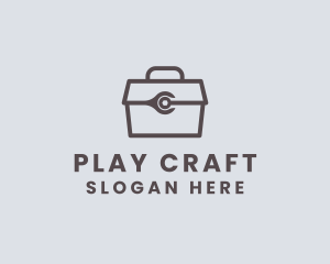 Minimalist Tool Toolbox logo design