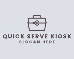 Minimalist Tool Toolbox logo design