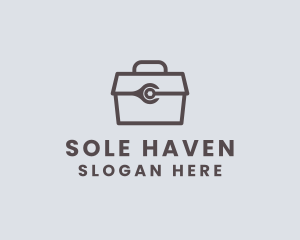 Minimalist Tool Toolbox logo design