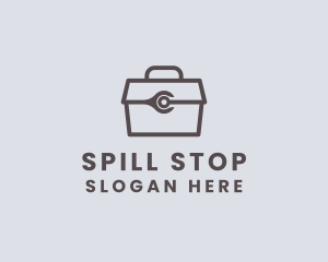 Minimalist Tool Toolbox logo design