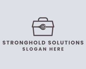 Minimalist Tool Toolbox logo design