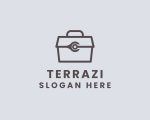 Minimalist Tool Toolbox logo design