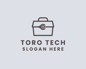 Minimalist Tool Toolbox logo design