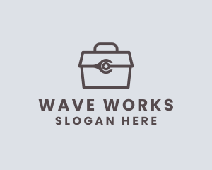 Minimalist Tool Toolbox logo design