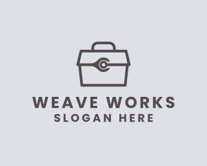 Minimalist Tool Toolbox logo design