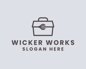 Minimalist Tool Toolbox logo design