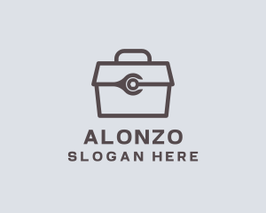 Minimalist Tool Toolbox logo design