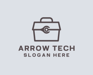 Minimalist Tool Toolbox logo design