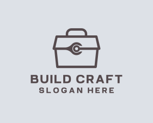 Minimalist Tool Toolbox logo design