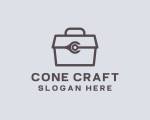 Minimalist Tool Toolbox logo design