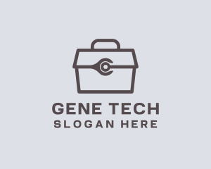 Minimalist Tool Toolbox logo design