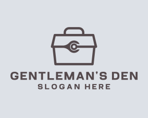 Minimalist Tool Toolbox logo design