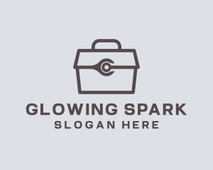 Minimalist Tool Toolbox logo design