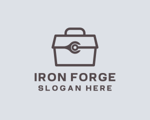 Minimalist Tool Toolbox logo design