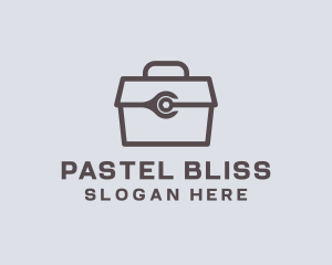 Minimalist Tool Toolbox logo design