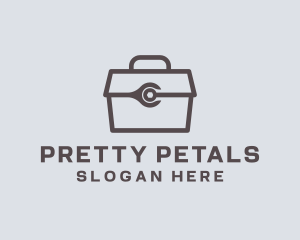 Minimalist Tool Toolbox logo design