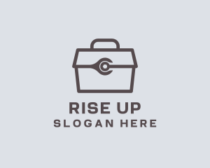 Minimalist Tool Toolbox logo design