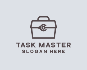 Minimalist Tool Toolbox logo design