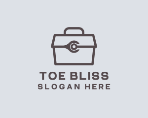 Minimalist Tool Toolbox logo design