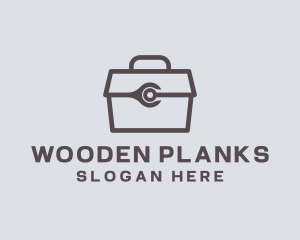 Minimalist Tool Toolbox logo design