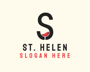 Letter S Winery logo design