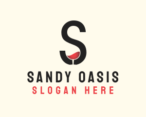 Letter S Winery logo design