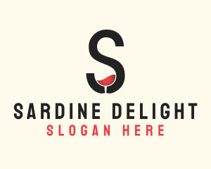 Letter S Winery logo design