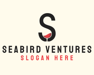 Letter S Winery logo design