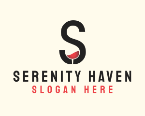 Letter S Winery logo design