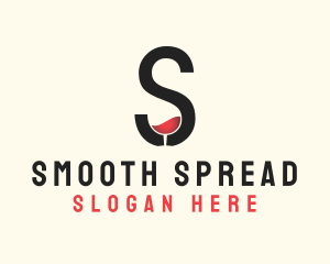 Letter S Winery logo design