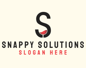 Letter S Winery logo design