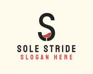 Letter S Winery logo design