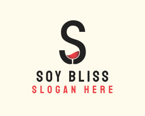 Letter S Winery logo design